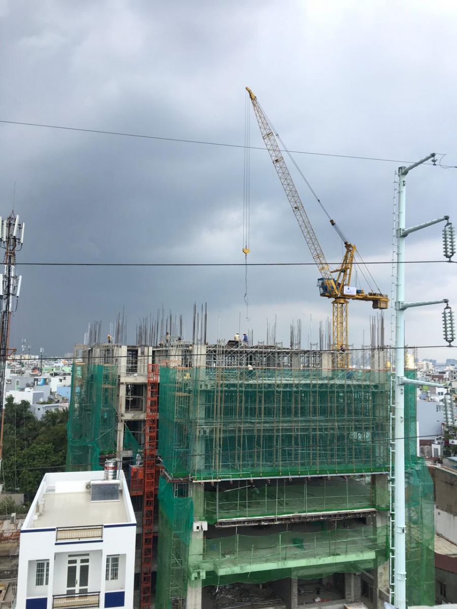 thi công công trình cao tầng chung cư